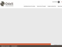 Tablet Screenshot of odellglobalinvestors.com